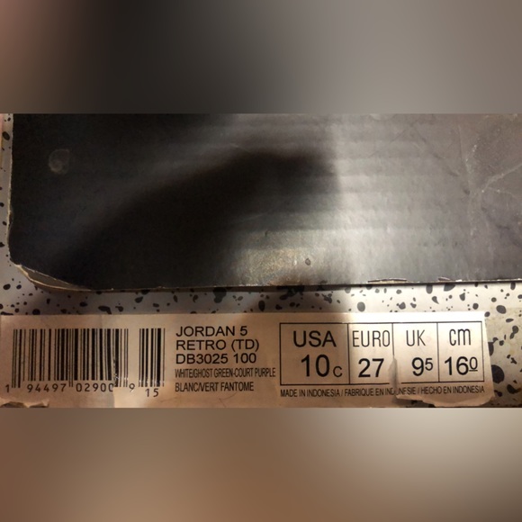 JORDAN 5 BELAIR 10c (TD) - Picture 4 of 5